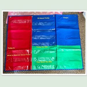 Really Good Stuff Morning Exercise Classroom Pocket Chart